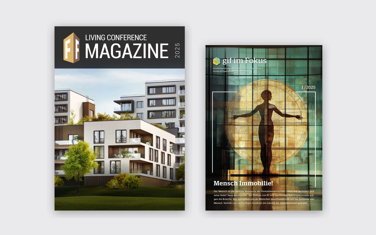 Zwei Fachmagazine