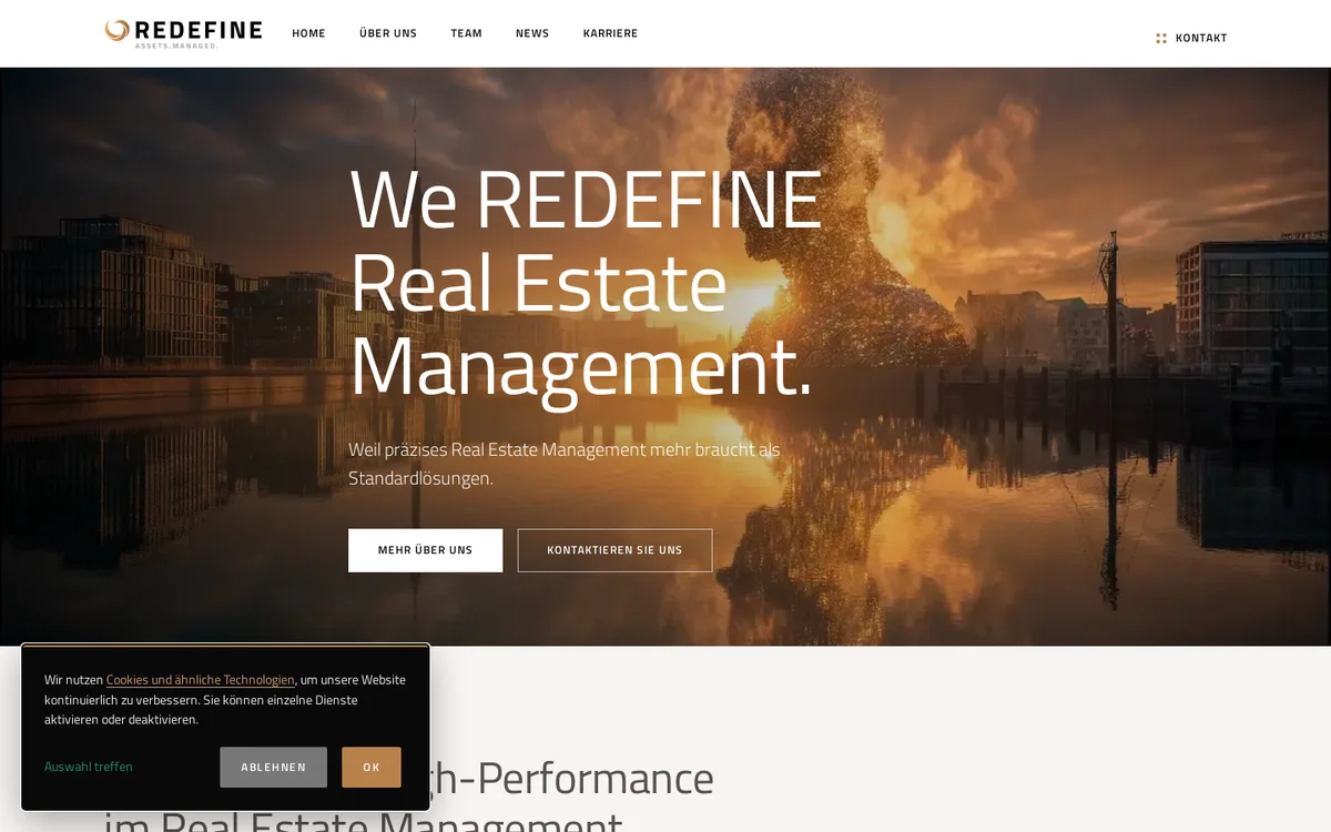 REDEFINE — Website und Markenauftritt
